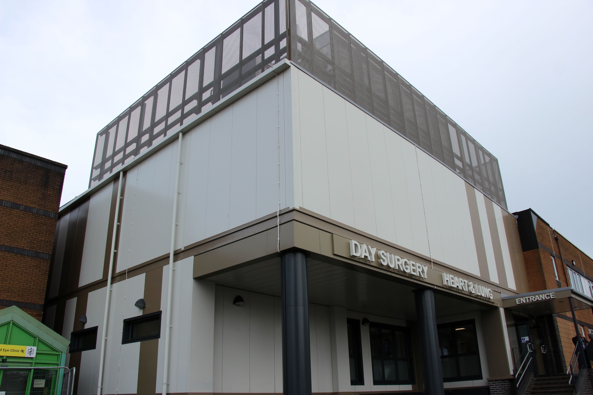 New theatres building at Torbay Hospital