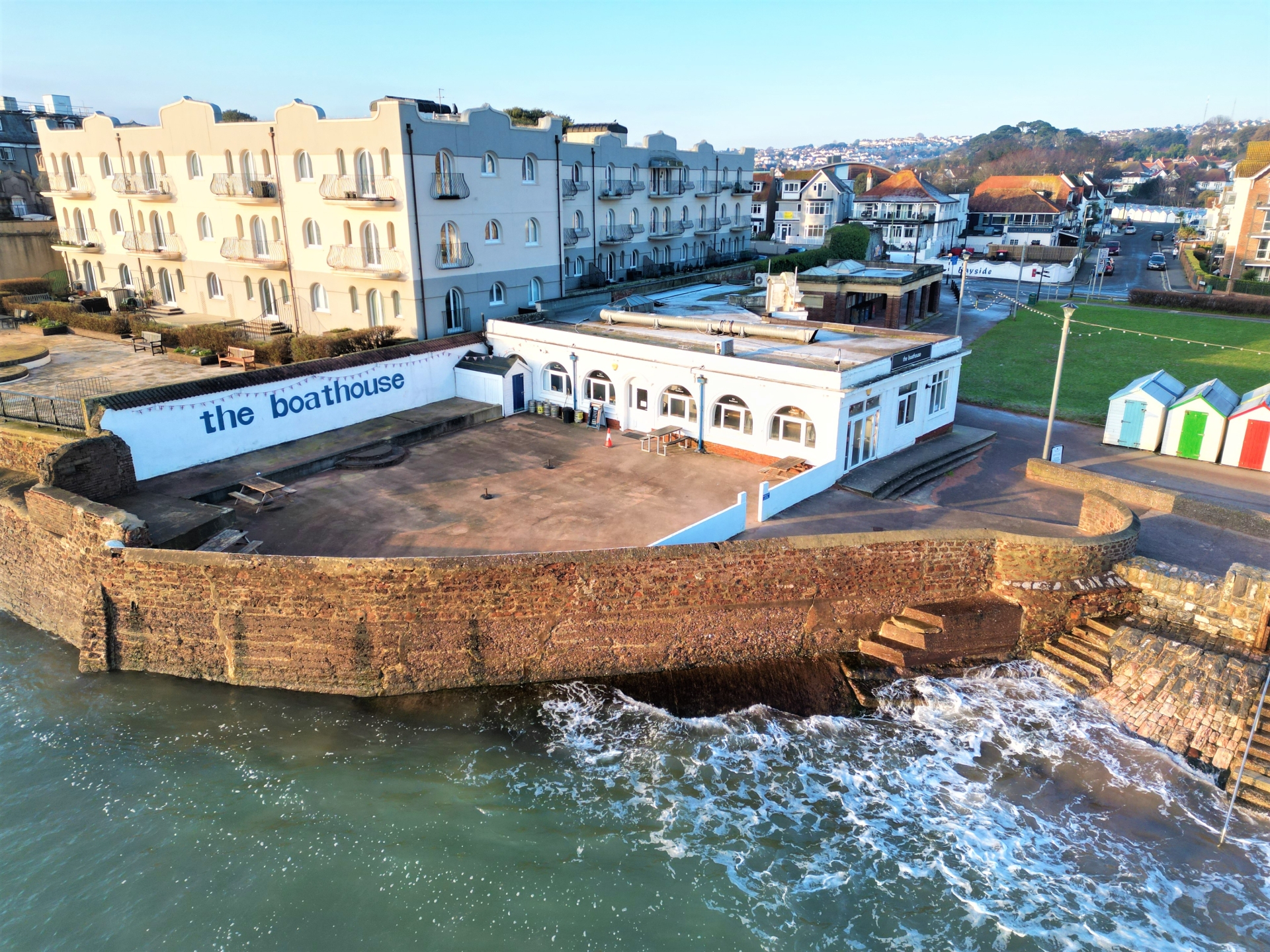 The Boathouse on Preston seafront
