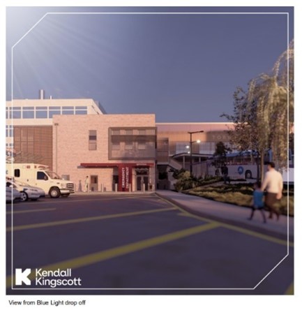 Torbay Hospital's  new casualty department and how it may look Pic Kendall Kingscott