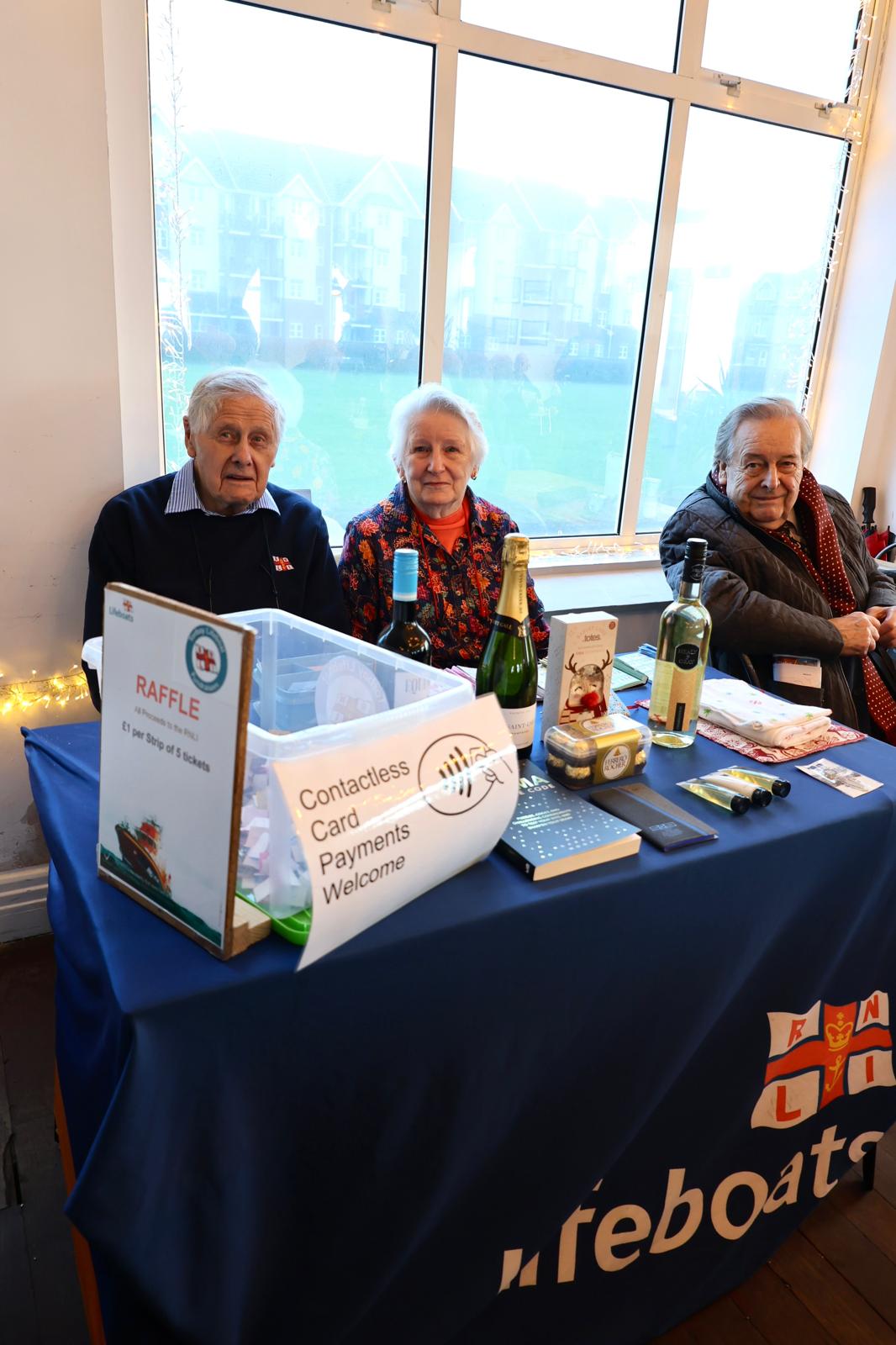Torbay Lifeboat fund-raisers and raffle organisers Doug and Jen Cooper