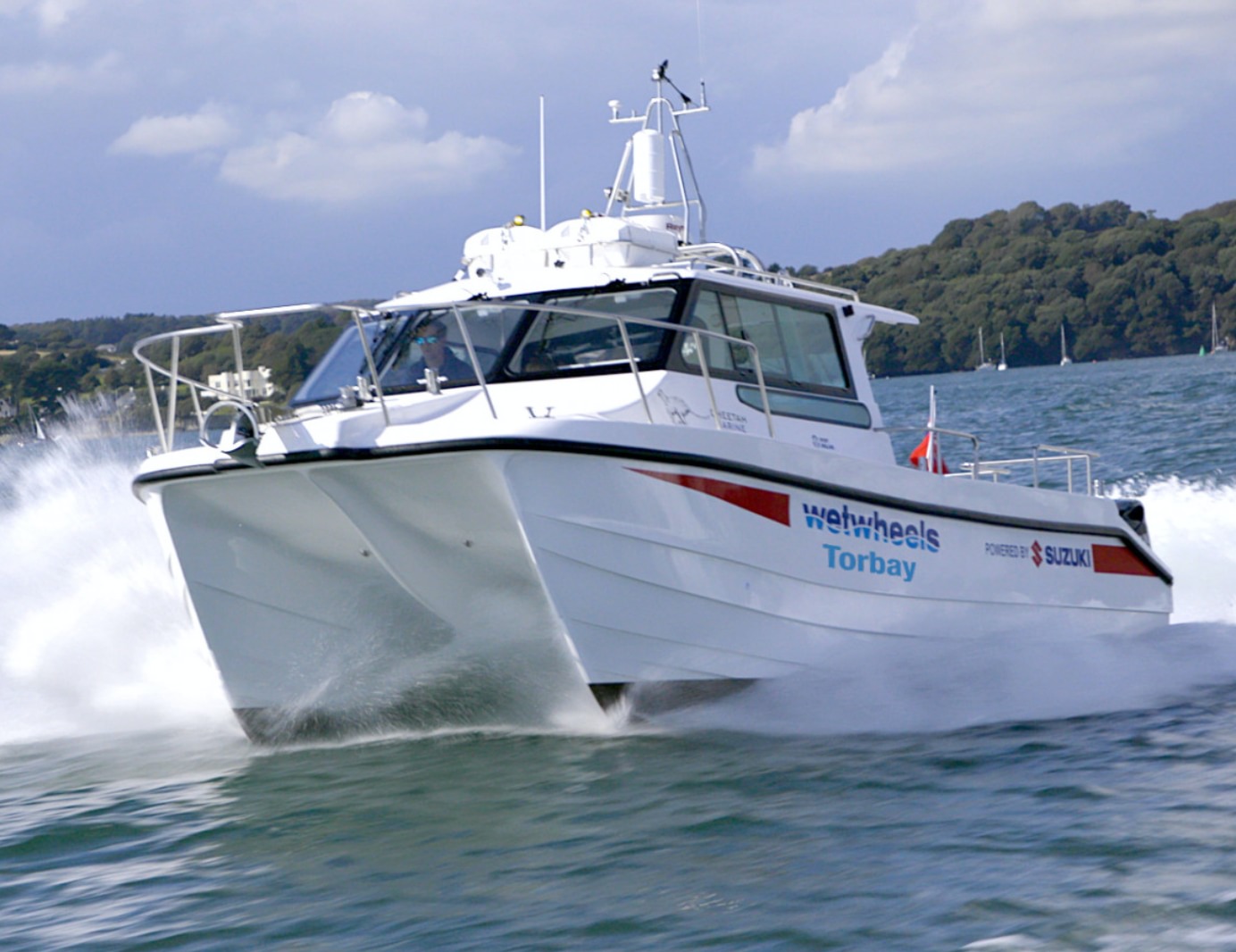 Wetwheels Torbay boat.