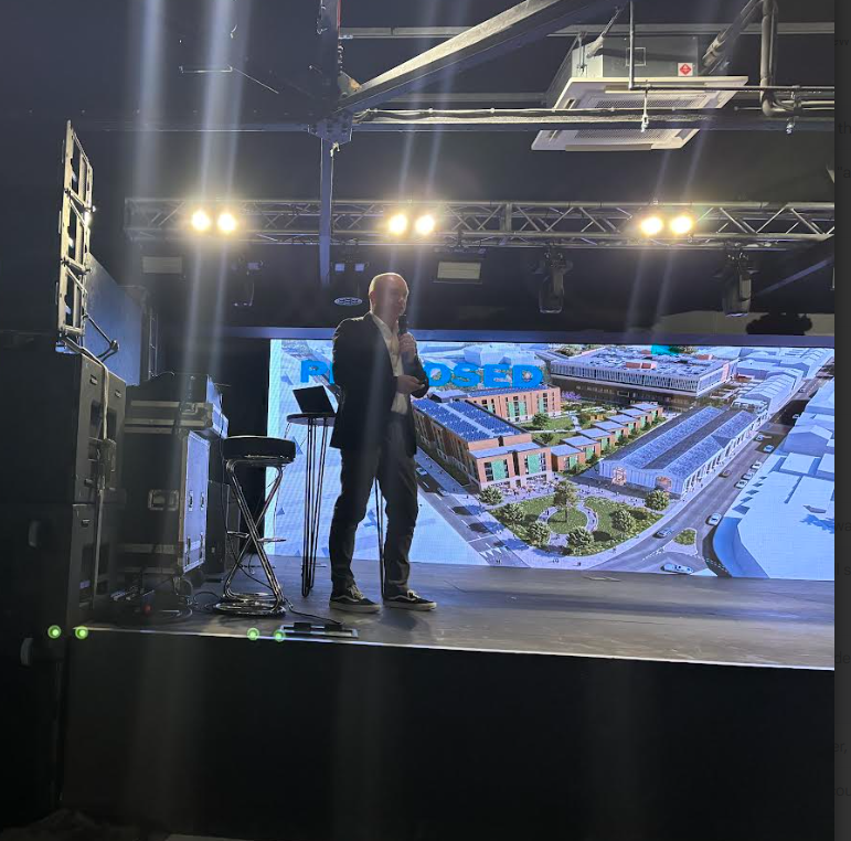 Milligan's Martin Tresidder with new look Union Square plans