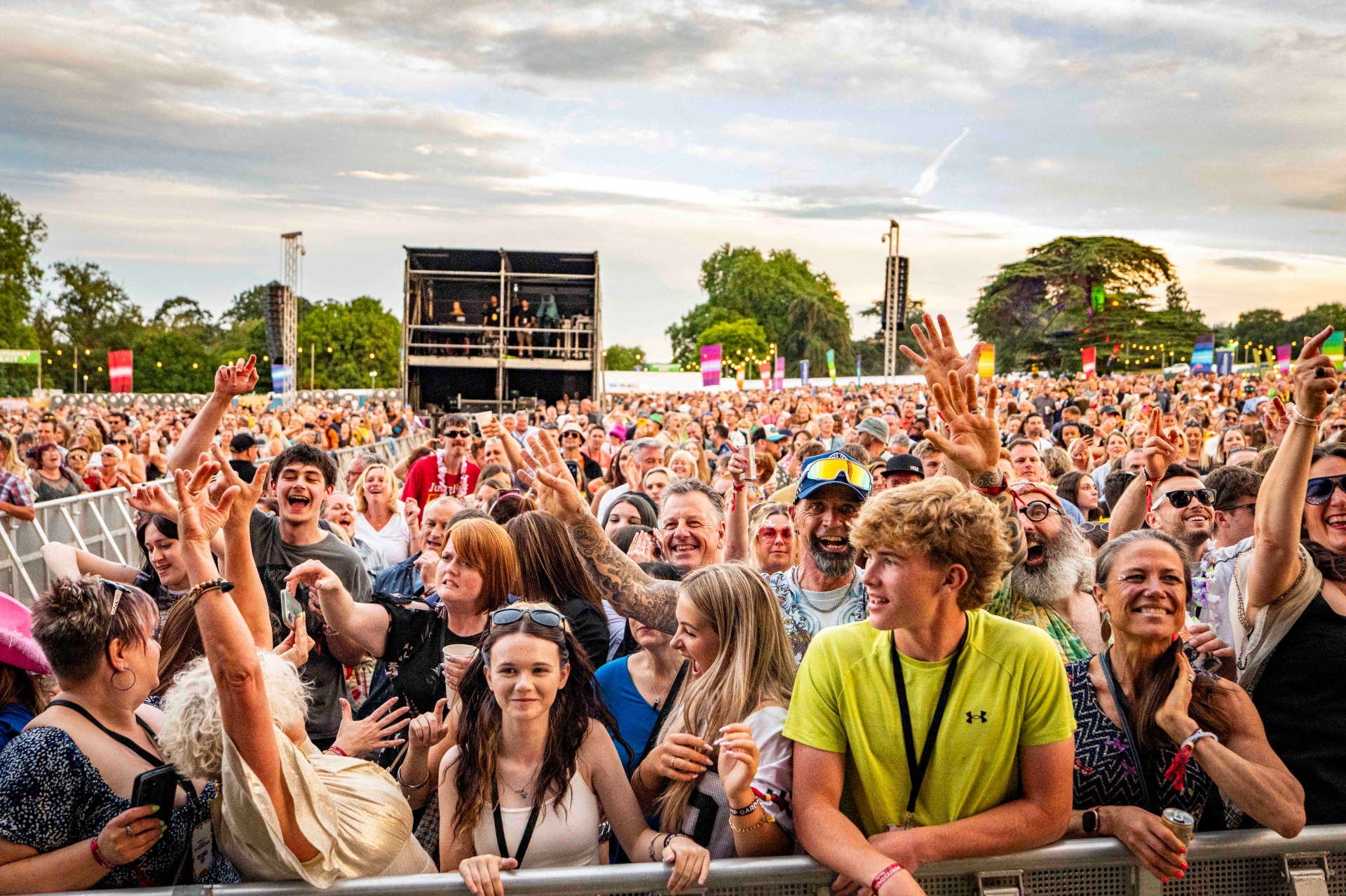 FANS ENJOY BASEMENT JAXX AT TK MAXX PRESENTS LIVE AT POWDERHAM