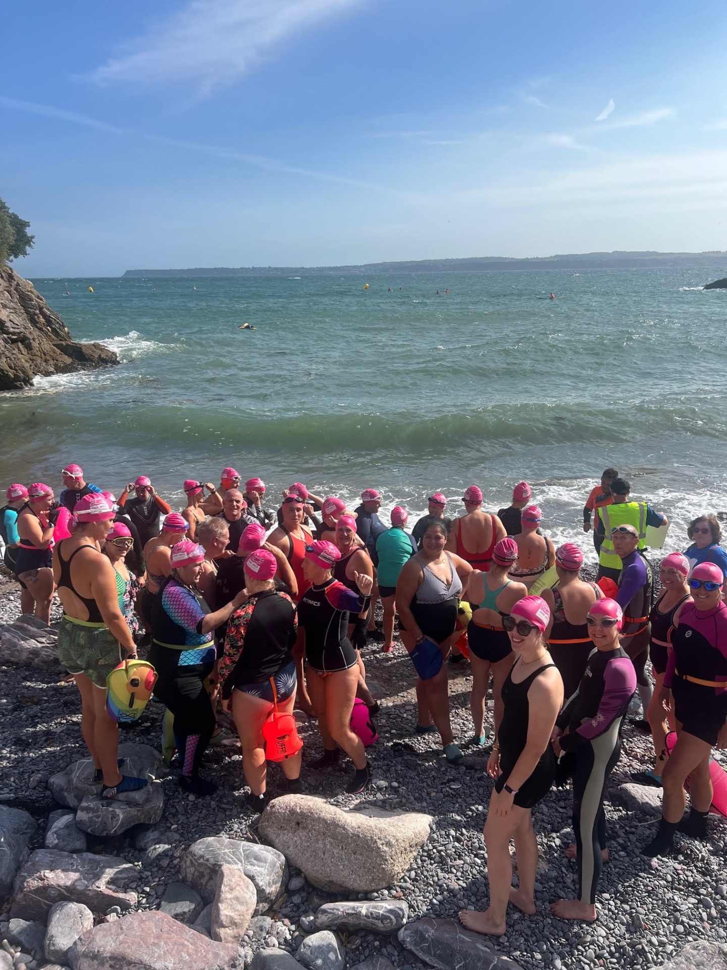 Agatha Christie Sea Swim ready for the off