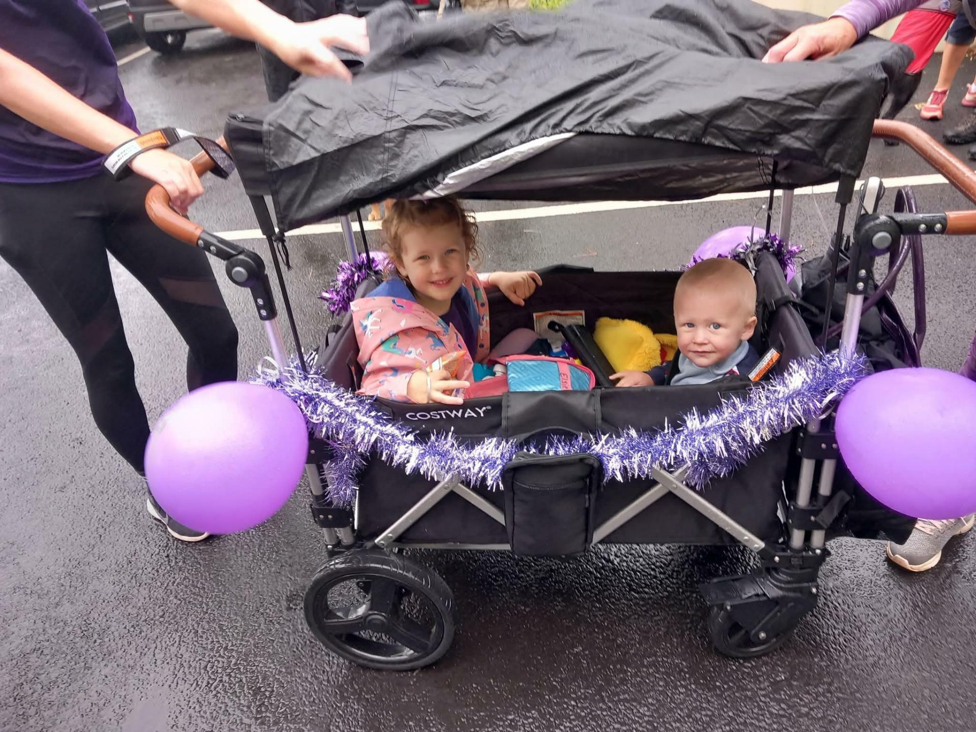 World Walks Against Dementia in Torbay including the children 
