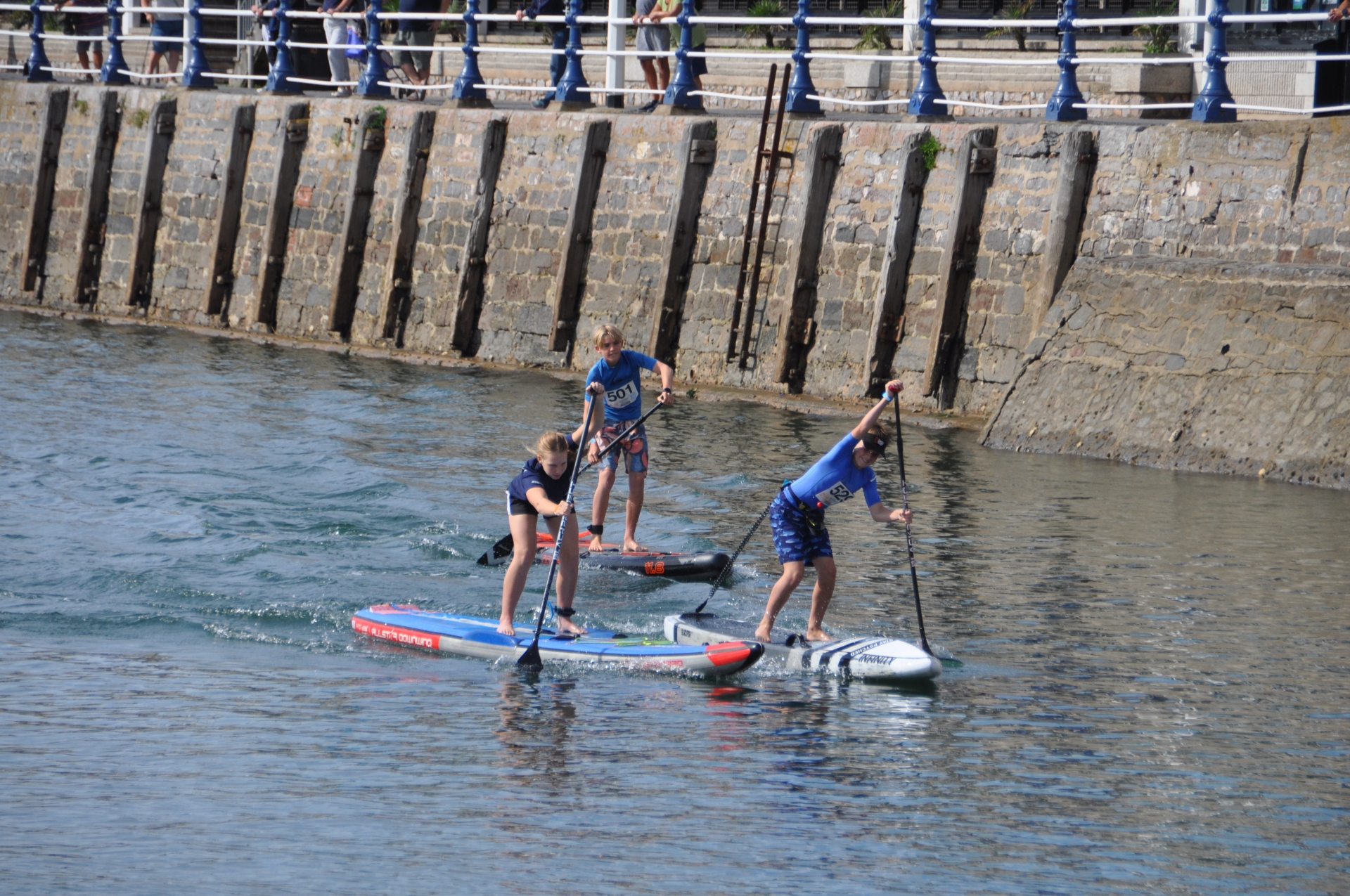 SUPERFestival junior racers in action
