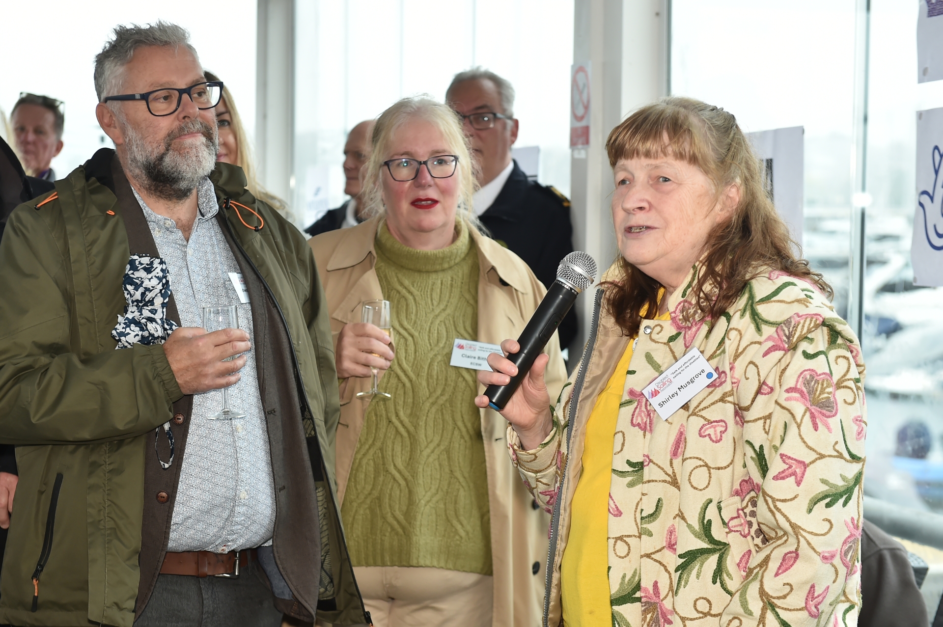 Shirley Musgrove at the DSA ceremony