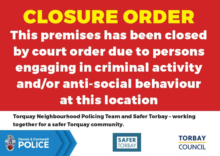 Closure order