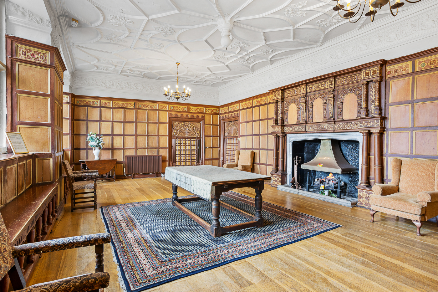 Inside Old Forde House Pic courtesy Poppy Jakes and Vickery Holman
