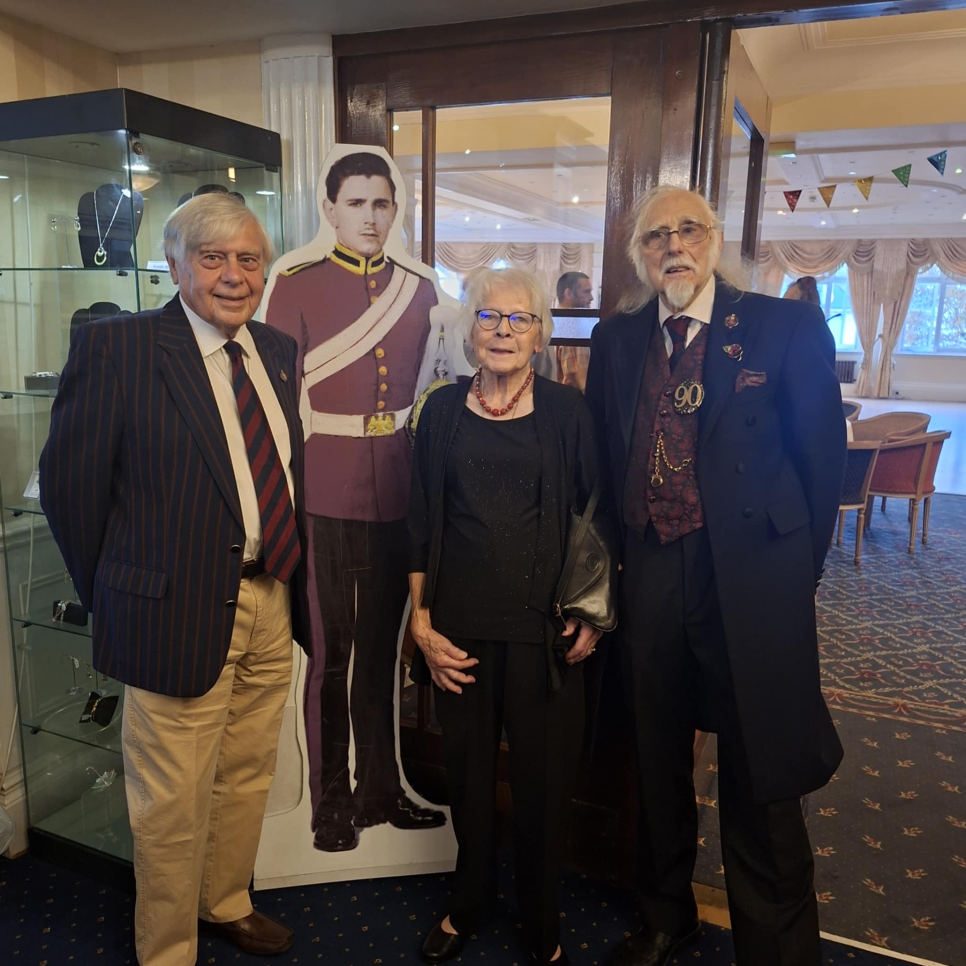 Lionel Digby and George and Cherrie Lawn.