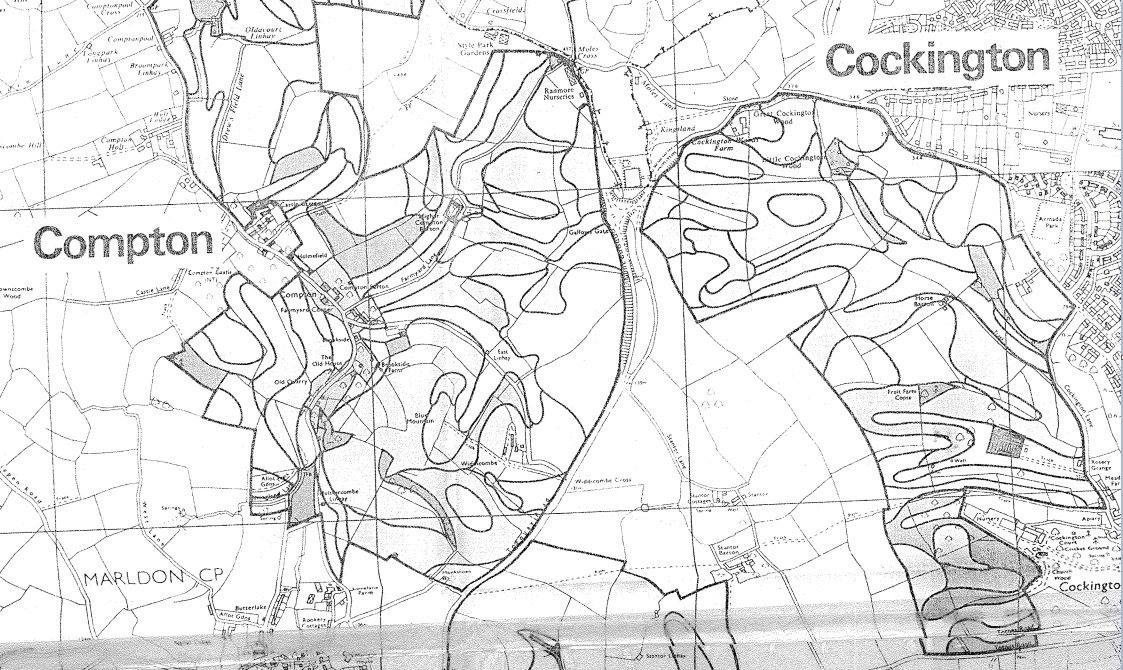 Occombe - other potential golf course options considered were Compton and Cockington, complete with steep climbs Pic Torbay Council