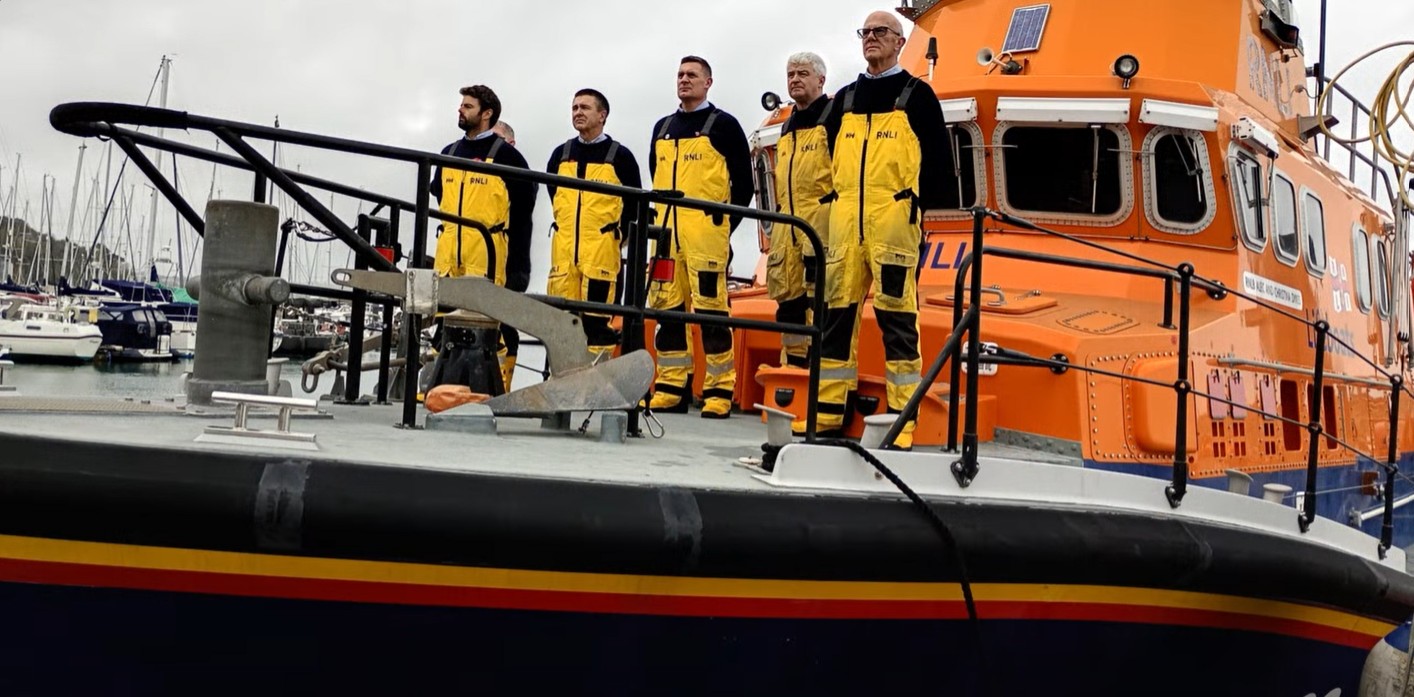 Remembrance Sunday - the Torbay Lifeboat crew