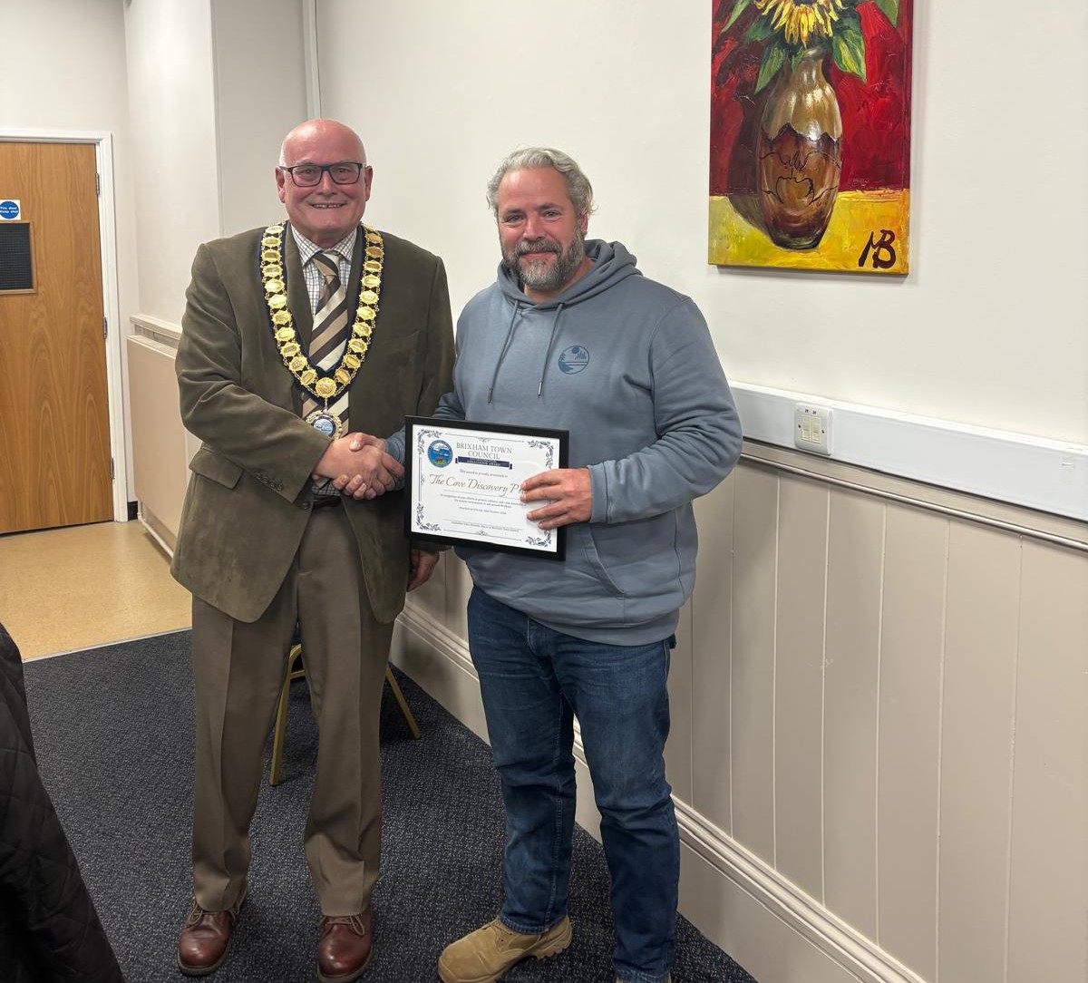 Brixham Civic Awards 4 Cove Discovery Project