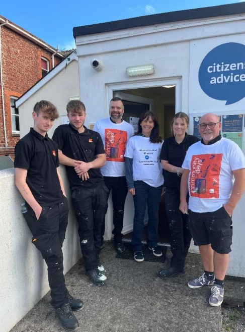 Citizen's Advice Torbay  B&Q Volunteering in Community programme