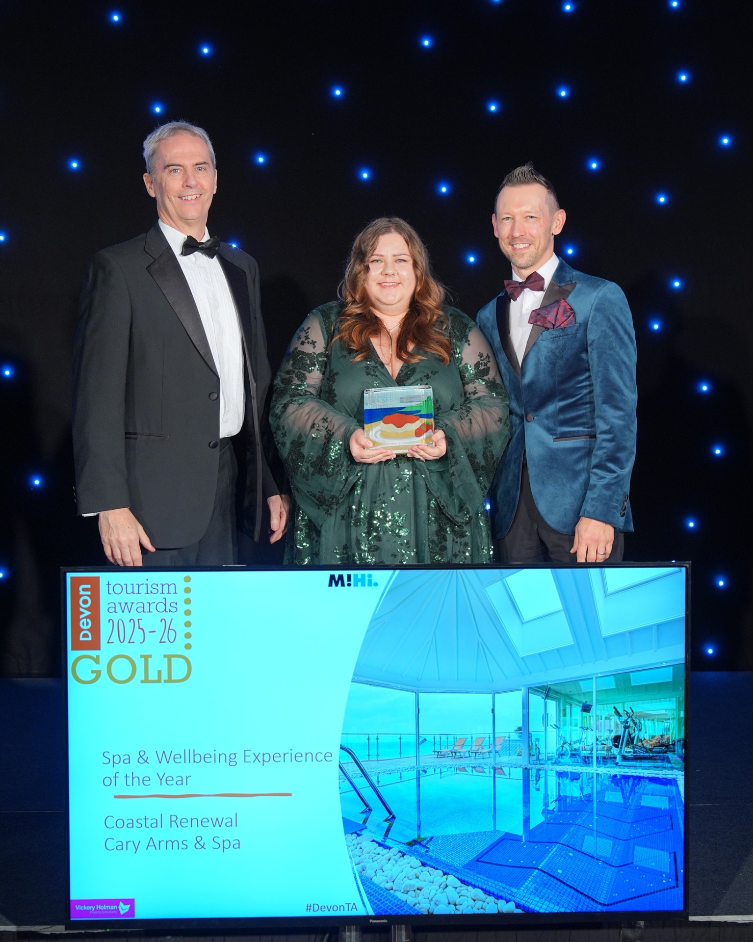 Cary Arms team at the Devon Tourism Awards