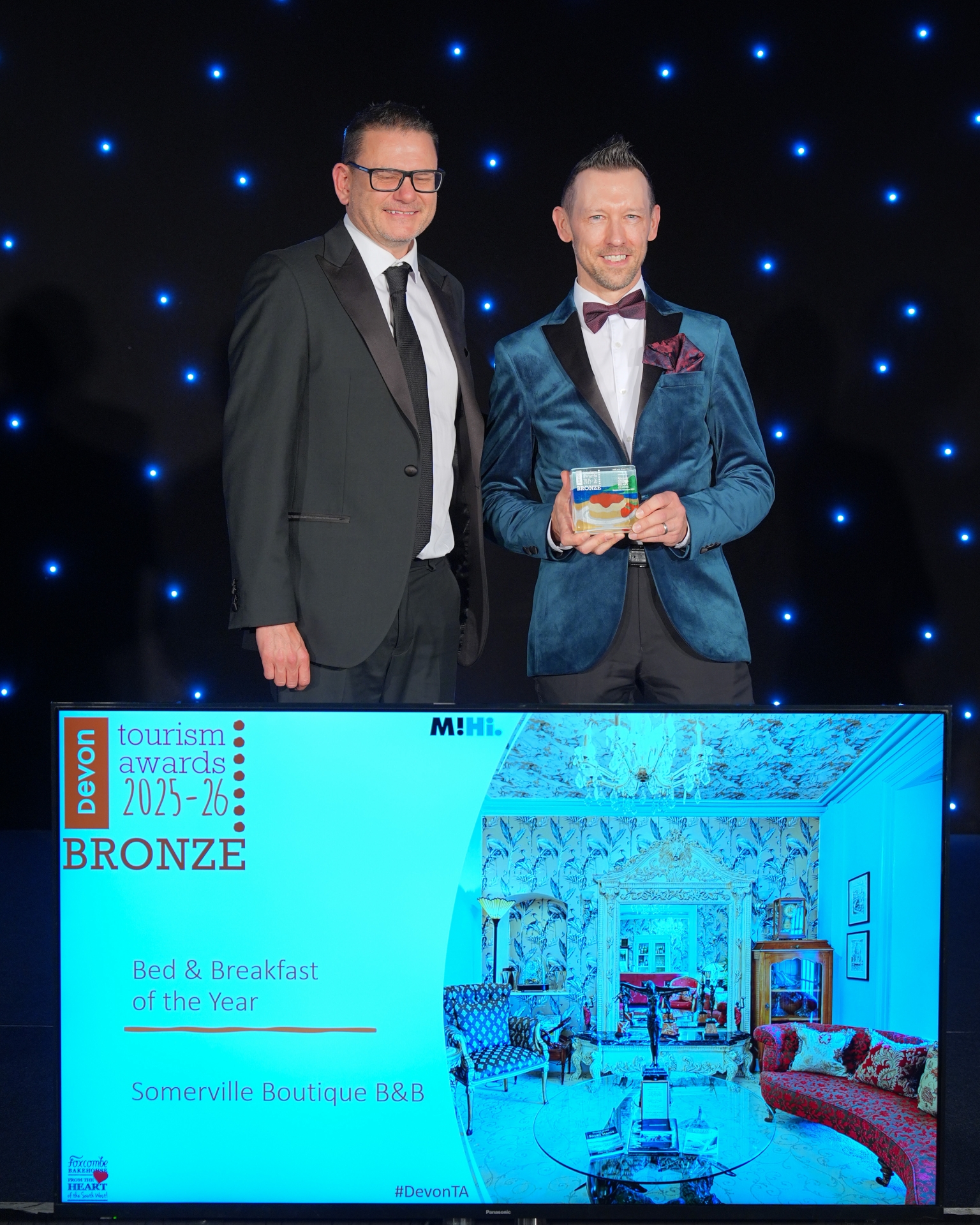 Somerville at Devon Tourism Awards