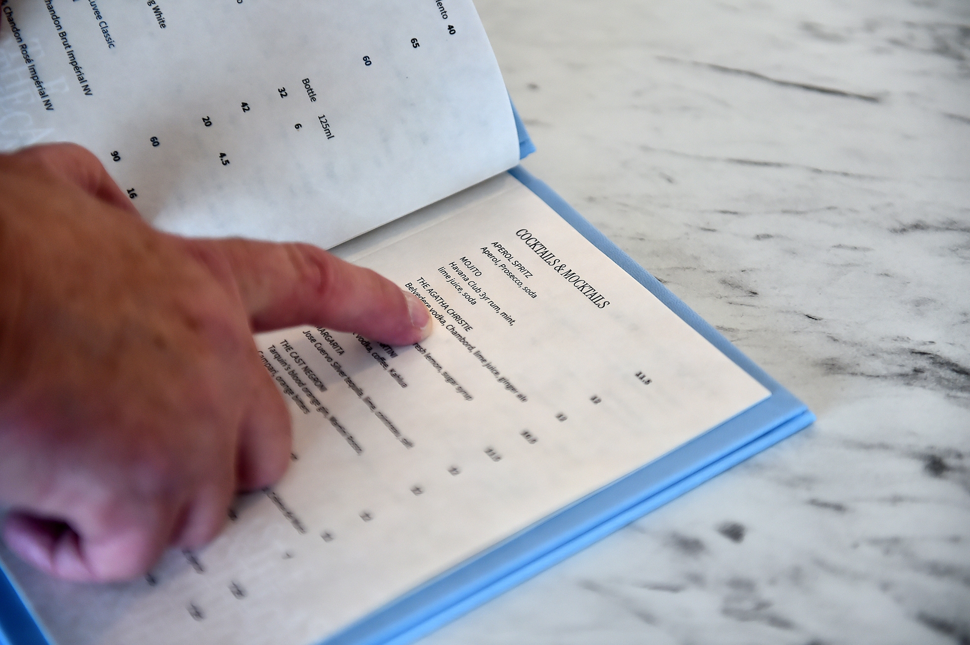 Hotel Indigo Agatha Christie cocktail