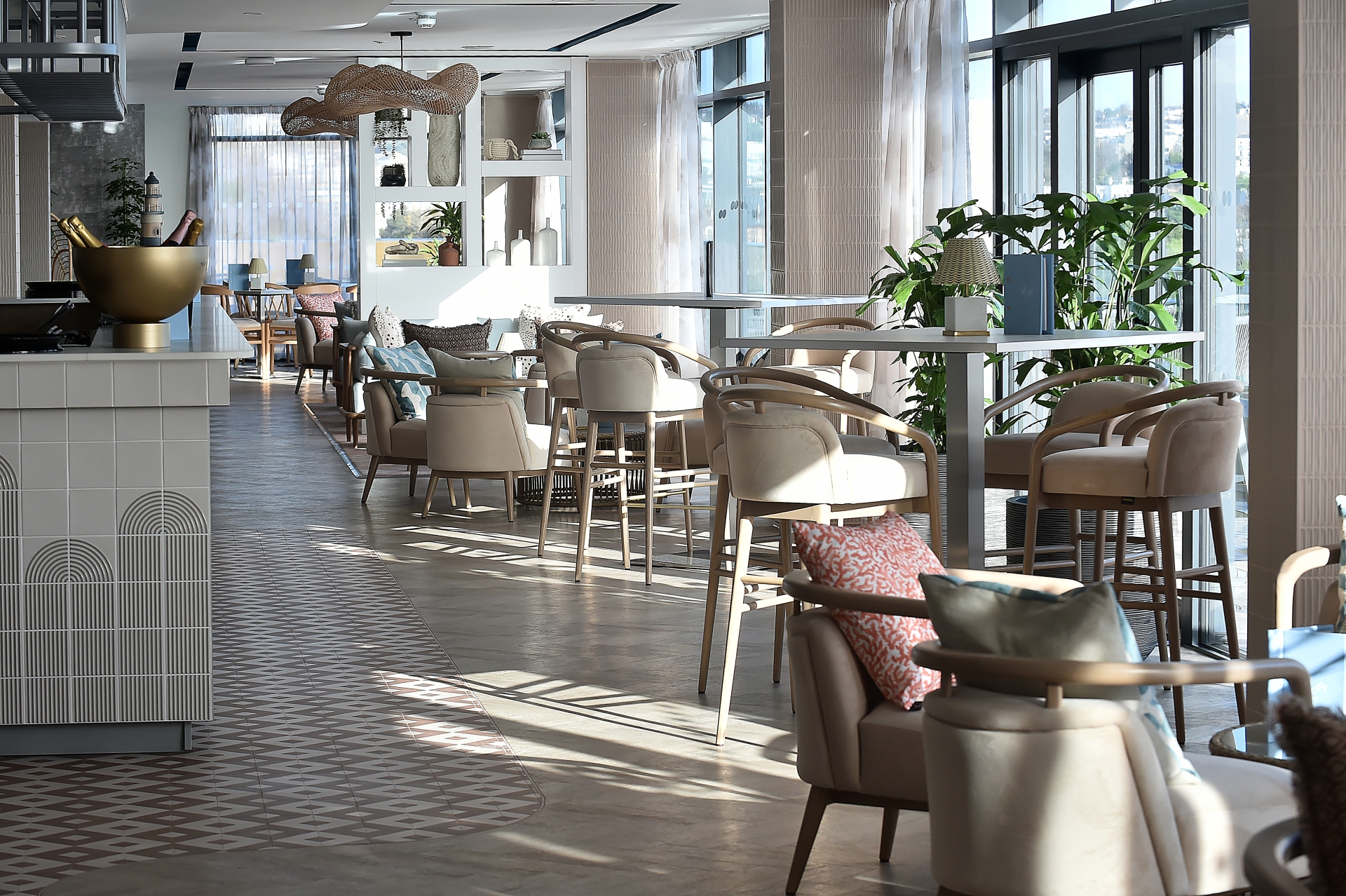 Inside the Hotel Indigo