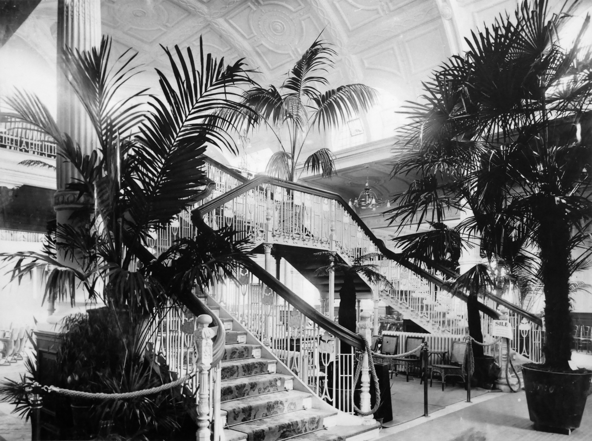 Pavilion Palm Court setting Picture Torquay Museum