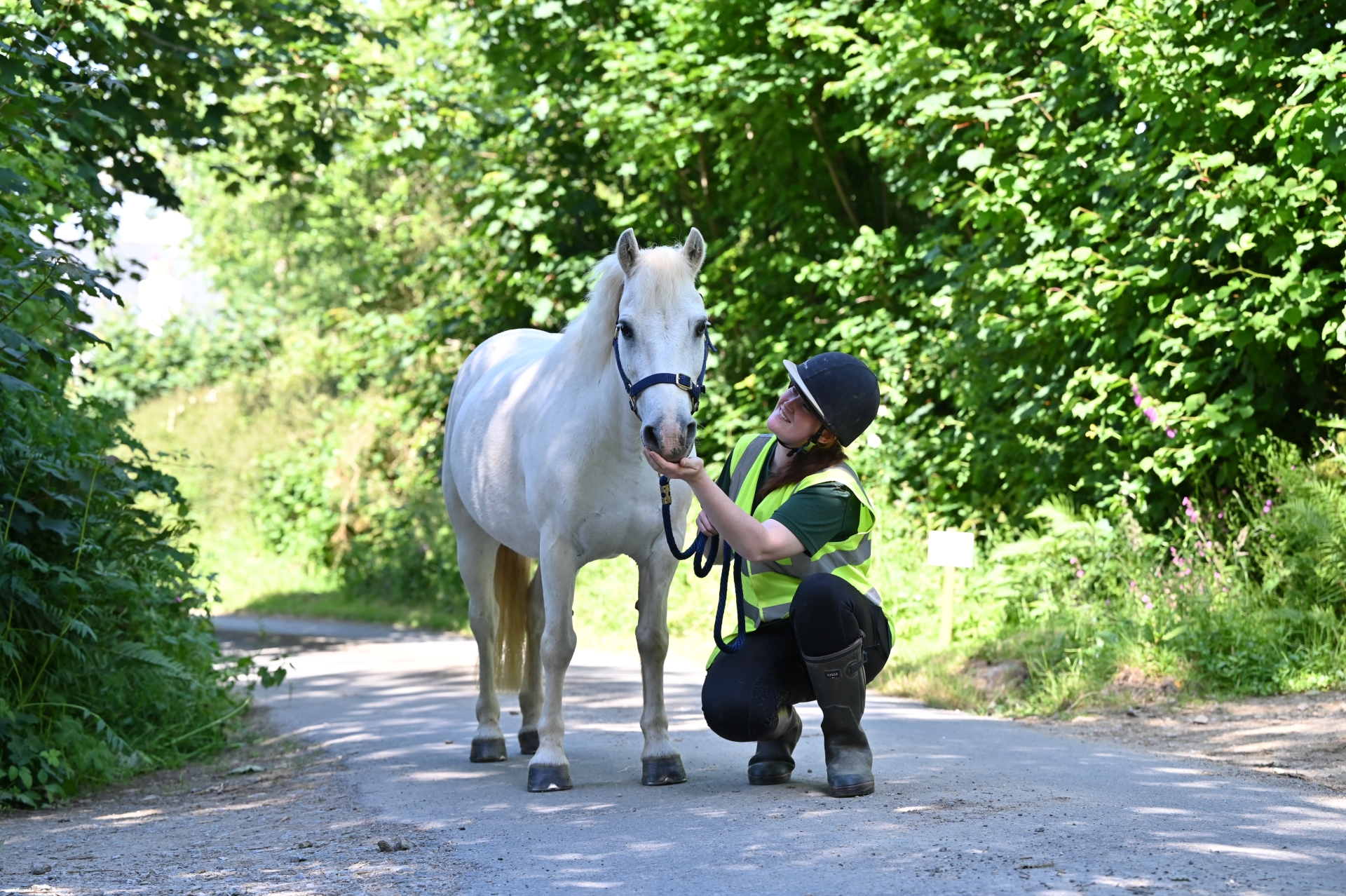 Alan loves country walks.