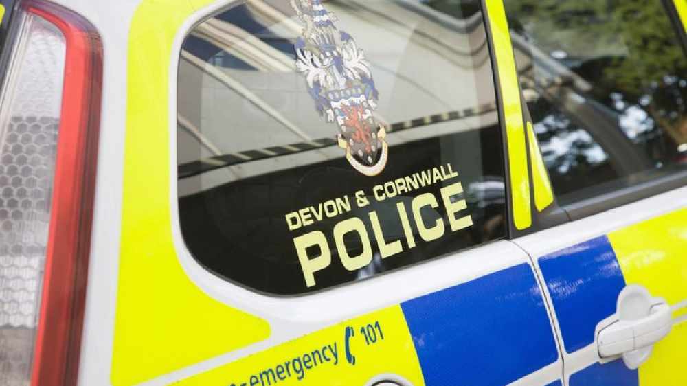 Police car in Devon and Cornwall Police livery