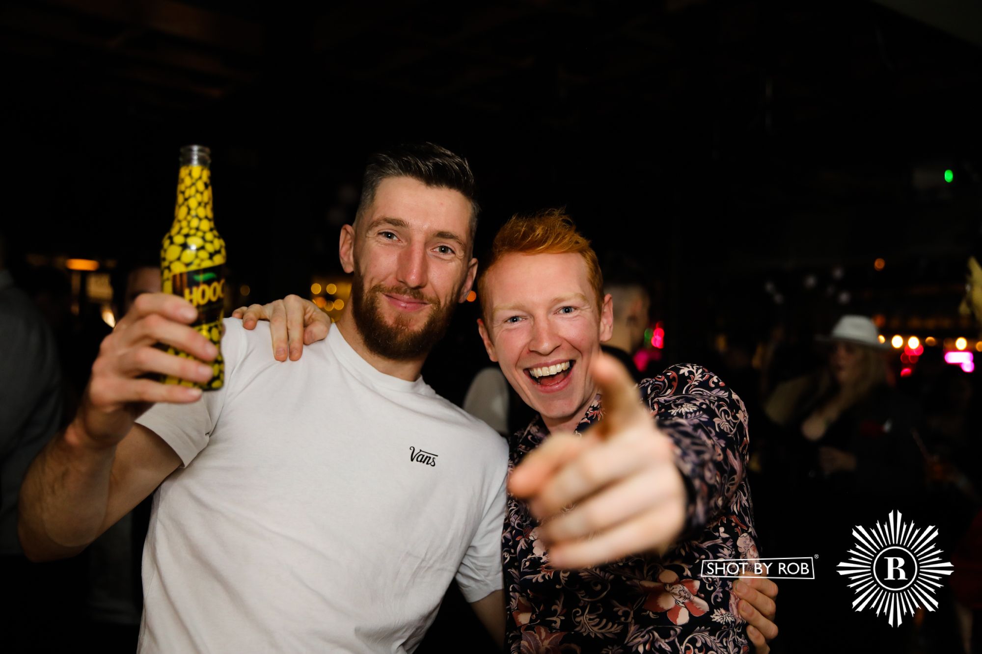 Revellers in Halloween costumes