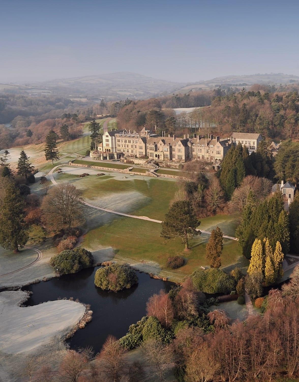 The luxury Bovey Castle Hotel