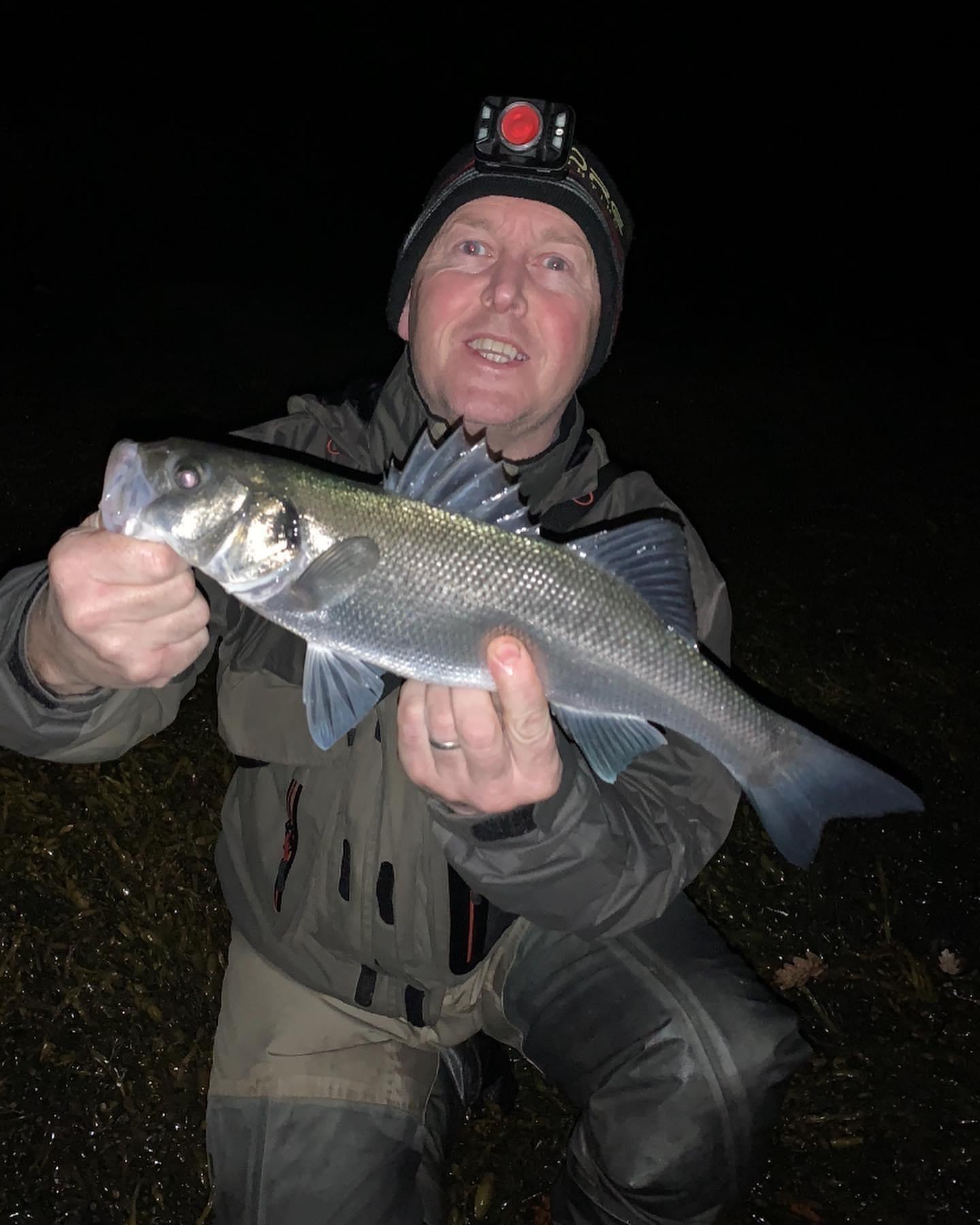 Tony White with A Bass