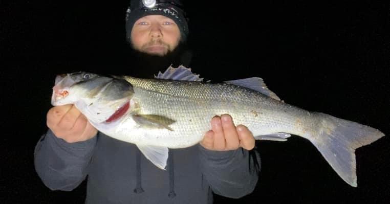 Alex Webb with a Bass