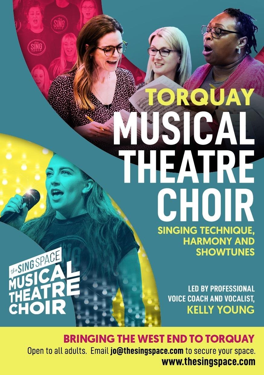 Torquay Musical Theatre Choir launches in January