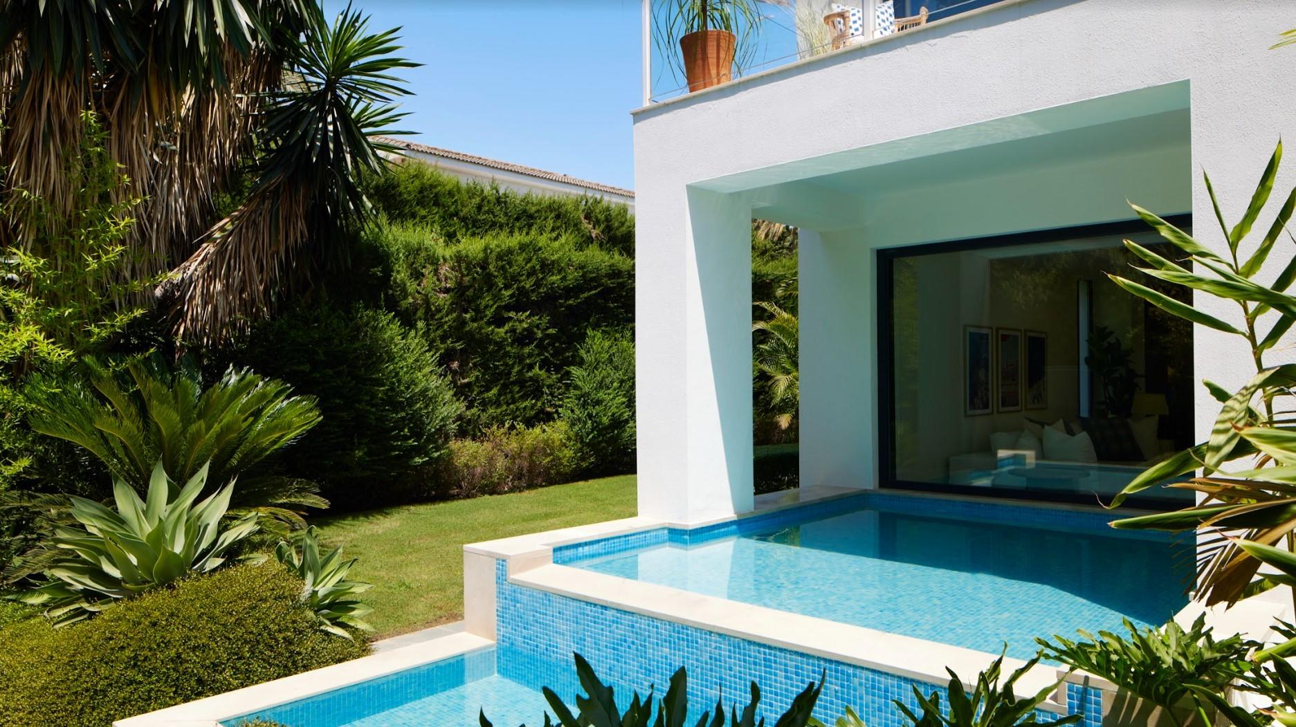 The Marbella villa's Jacuzzi. Credit: Omaze