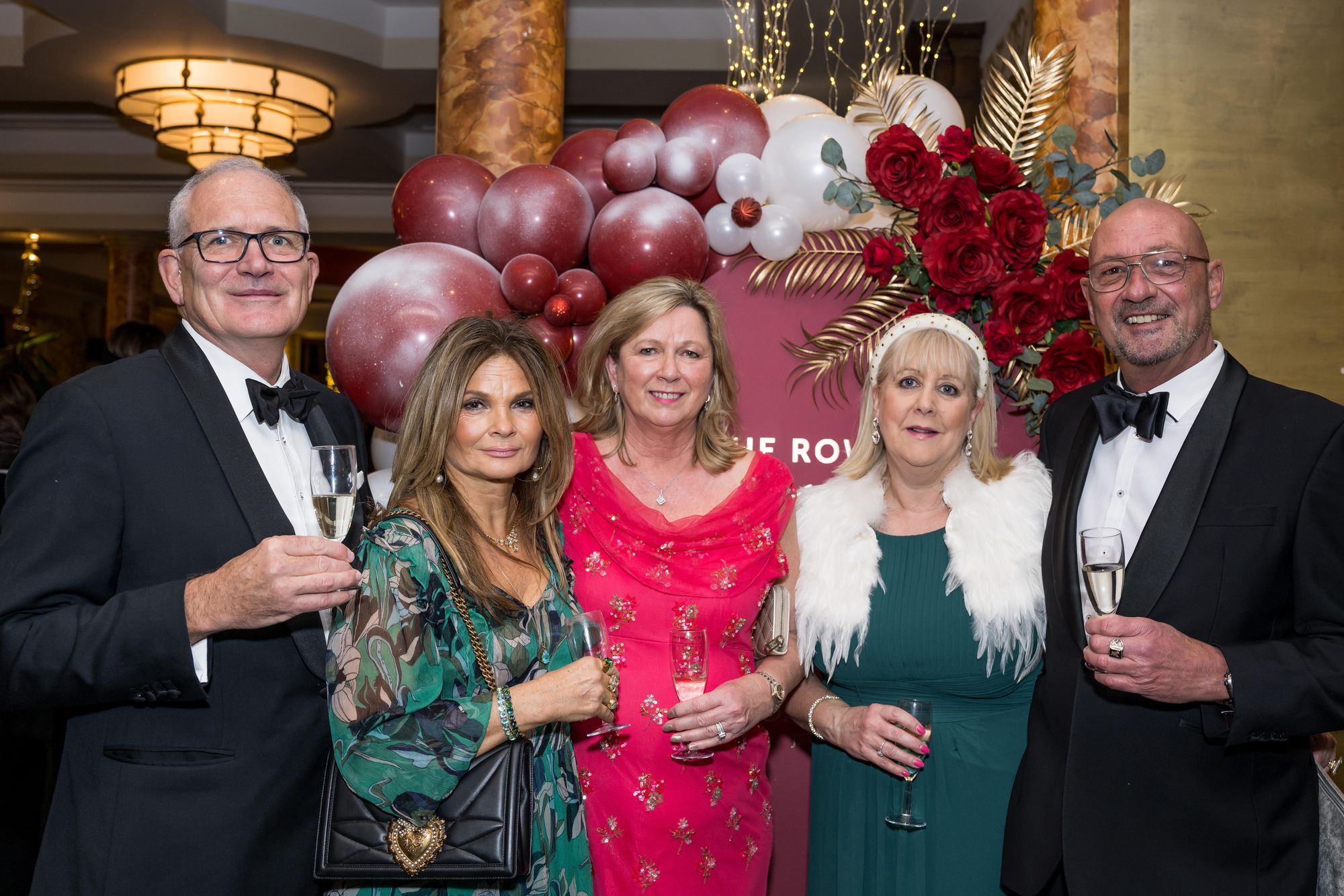 The Ruby Ball raised £40,000 for Rowcroft Hospice. Credit: Brian Tilley