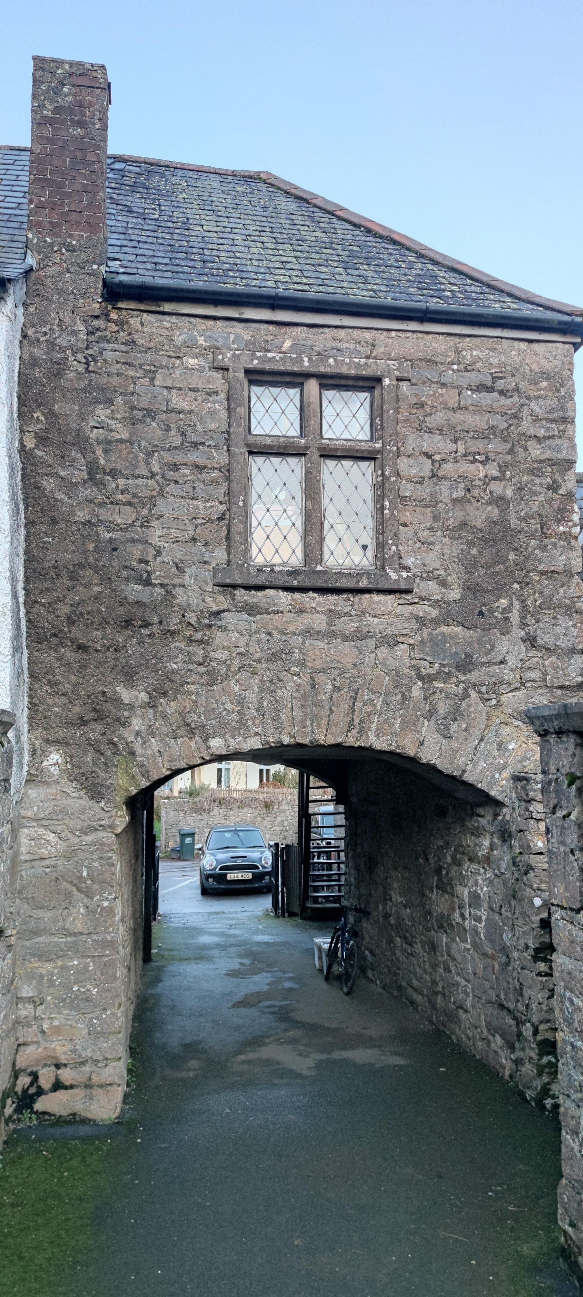 Broadhempston's old school house attached to the Monks Retreat. Credit: David Phillips