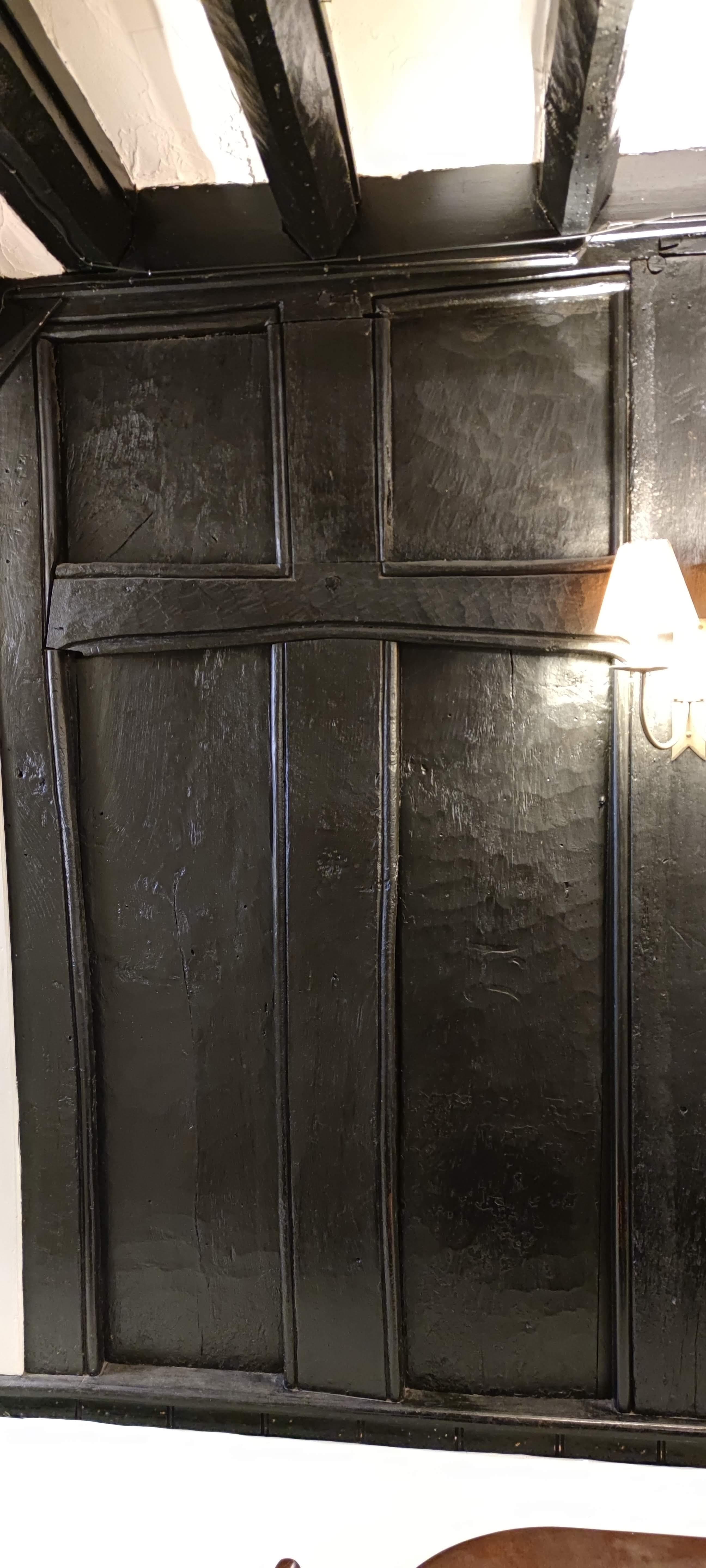 The cross in the Monks Retreat. Credit: David Phillips