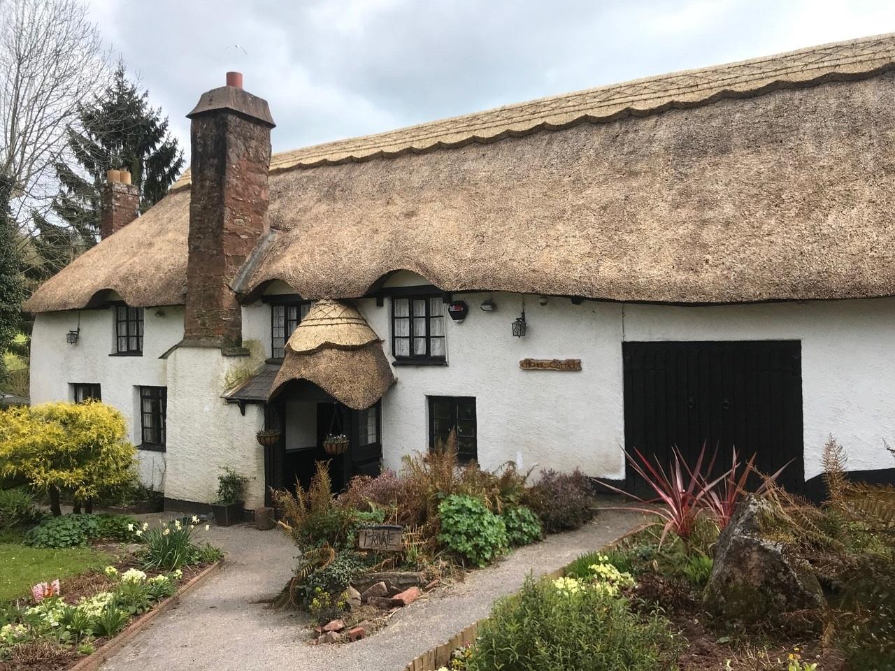 Cockington Village is famed for its thatched buildings. Credit: Stephen Coombes