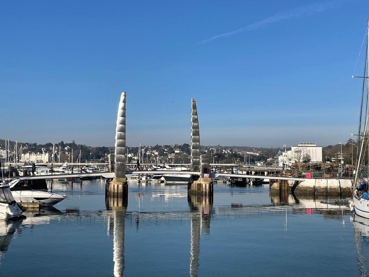Torquay harbour in the sunshine. Credit: Stephen Coombes
