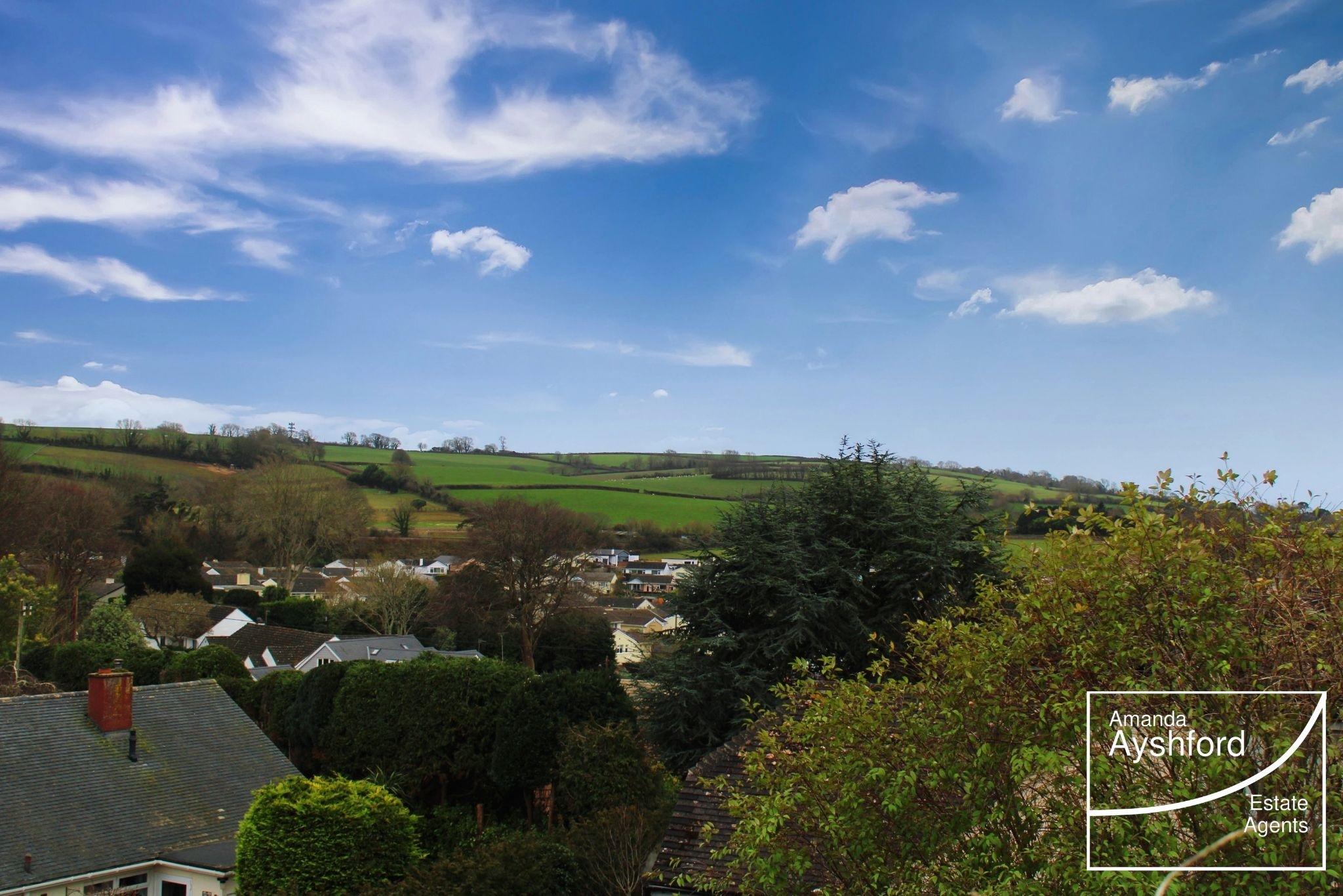 The view from the property in Slade Lane, Galmpton. Credit: Amanda Ayshford estate agents