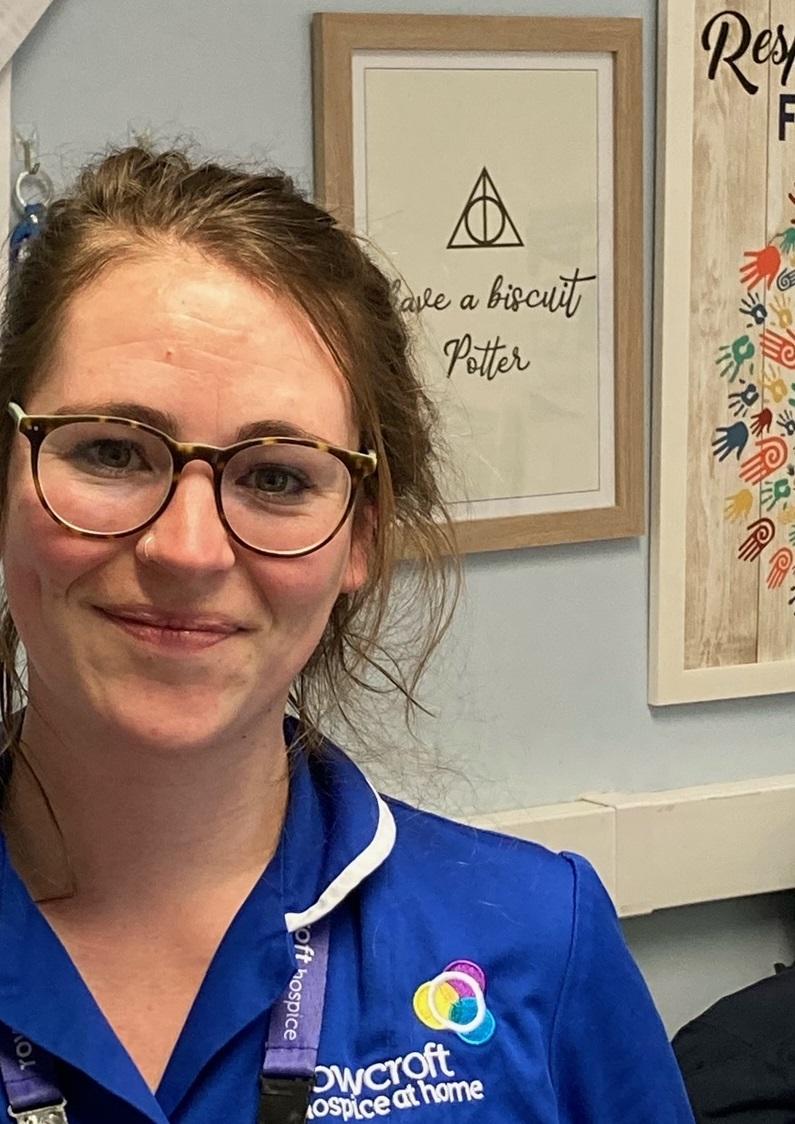 Hospice at Home nurse Megan Thompson
