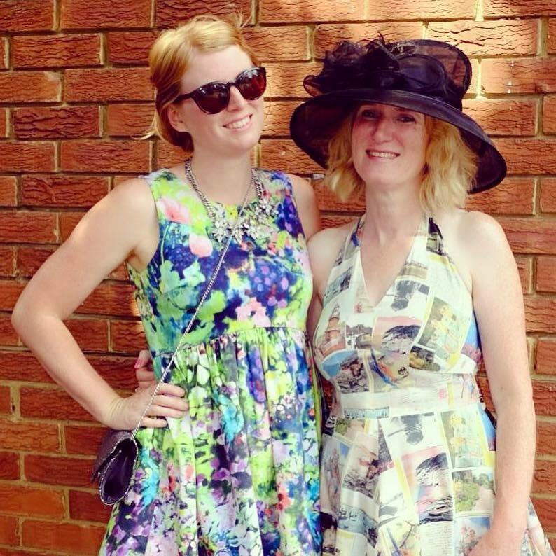 Janet Gorge with daughter Chloe Myers