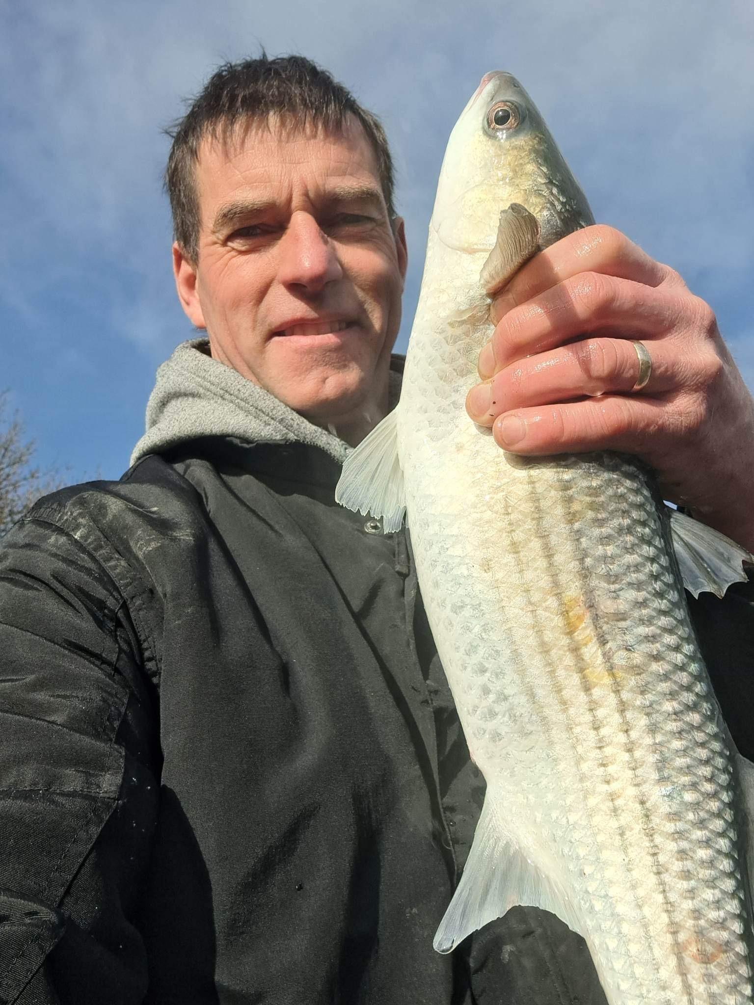 Phil Mingo with a 3lbs 6oz mullet