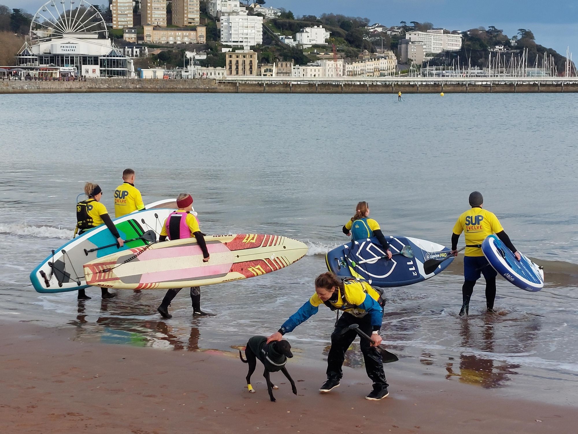 Some of the Suptwelve competitors. Credit: Annagail Leaman