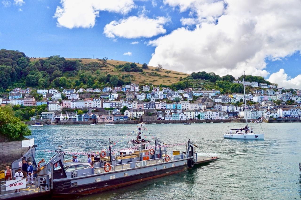 Boarding the ferry. Credit: Stephen Coombes