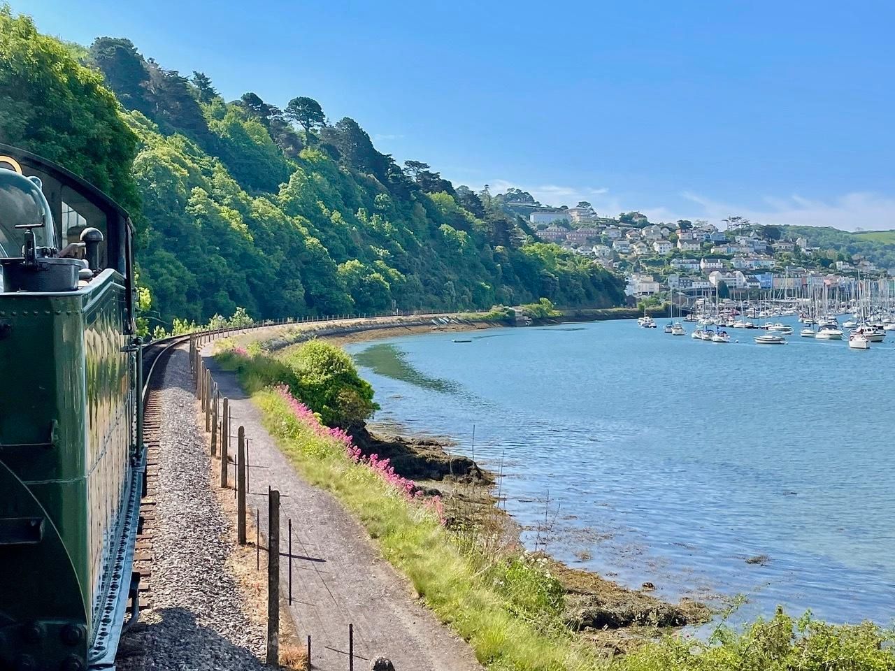 Steaming along. Credit: Stephen Coombes
