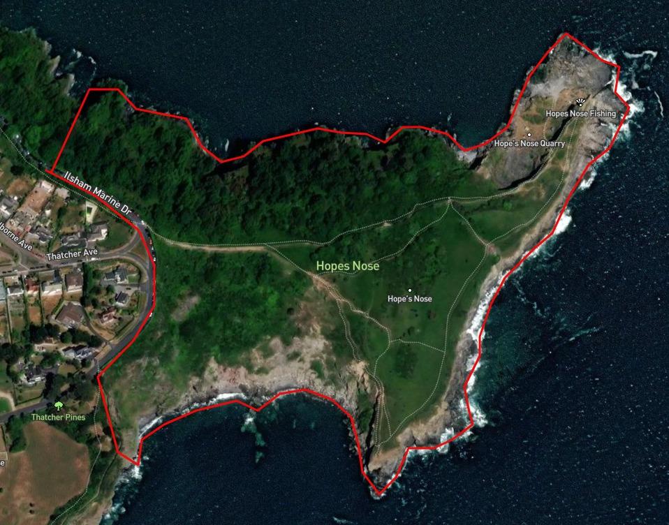 The Hope's Nose PSPO boundary